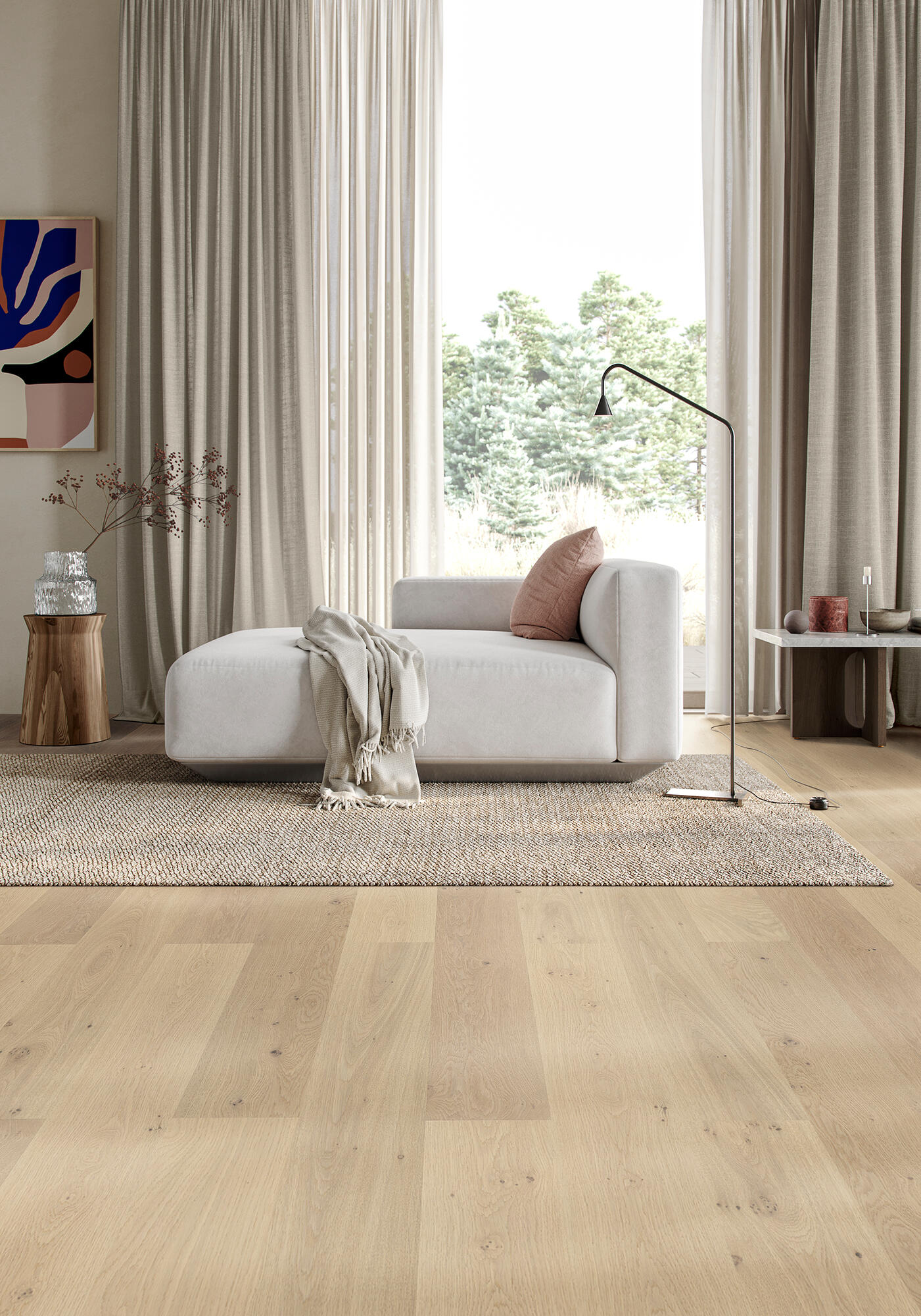 Strong wood floors - Parqwood - Oak Naturel Nude Nude