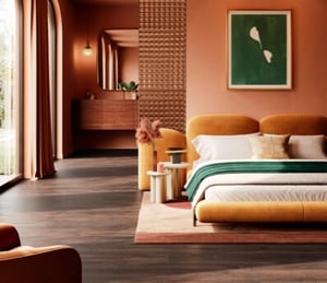Terracotta slaapkamer: welke kleuren combineer je?