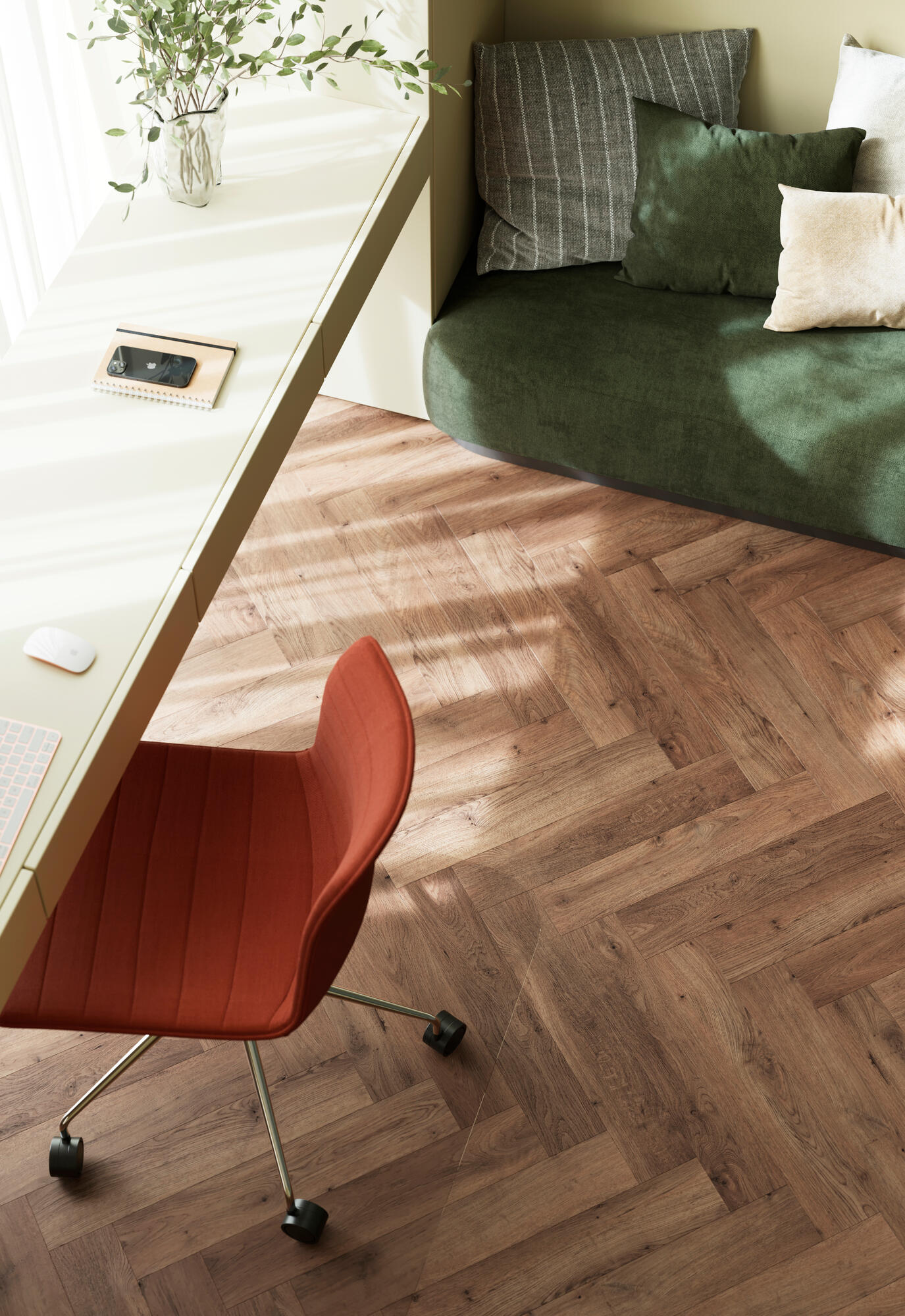 Vinylplanken - Zenn herringbone - Porto 